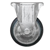 Bánh Xe Đẩy Hàng Cao Su L150 Cố Định