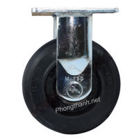 Bánh Xe Đẩy Hàng Cao Su M150 CSN Cố Định.