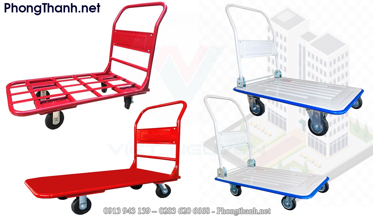 Mua xe đẩy hàng chung cư – Nhỏ gọn, dùng Trong thang máy!