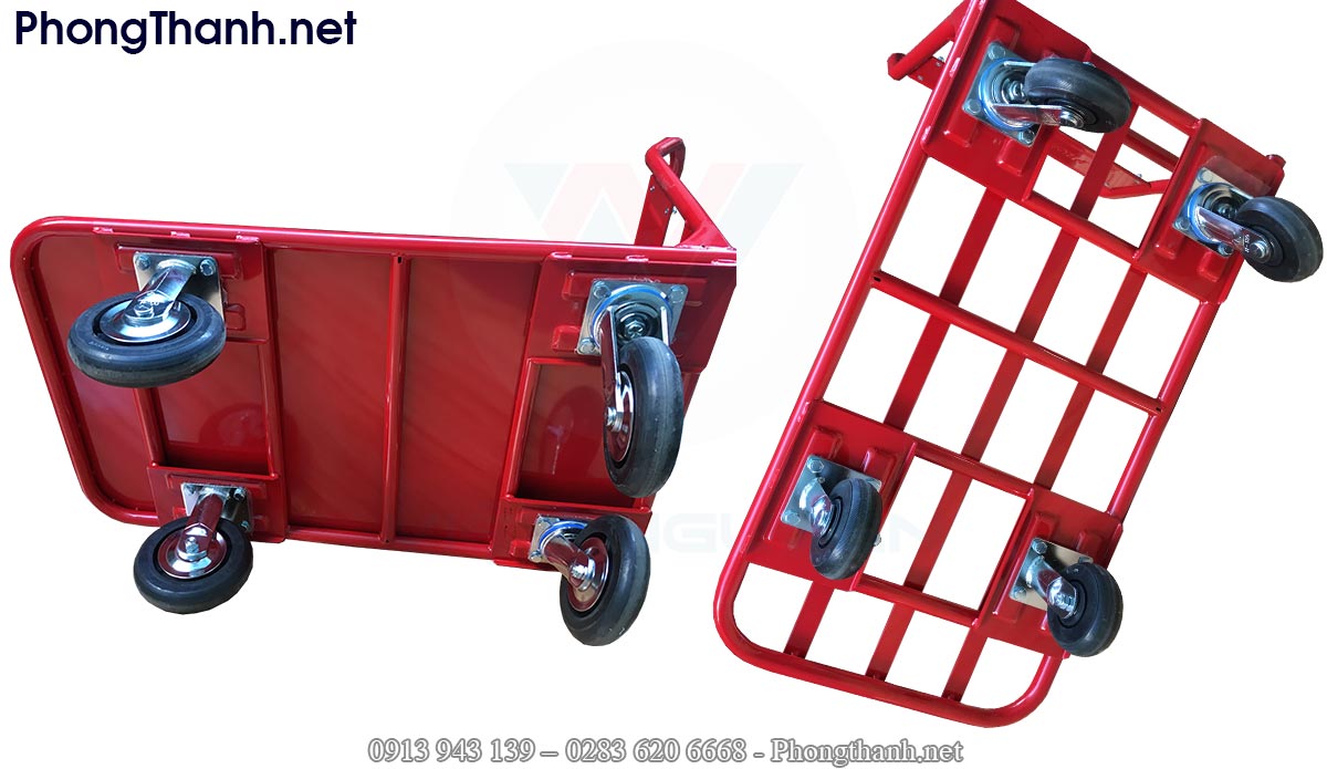 Xe đẩy nặng lắm ? Thay bộ bánh này kéo nhẹ như gió!